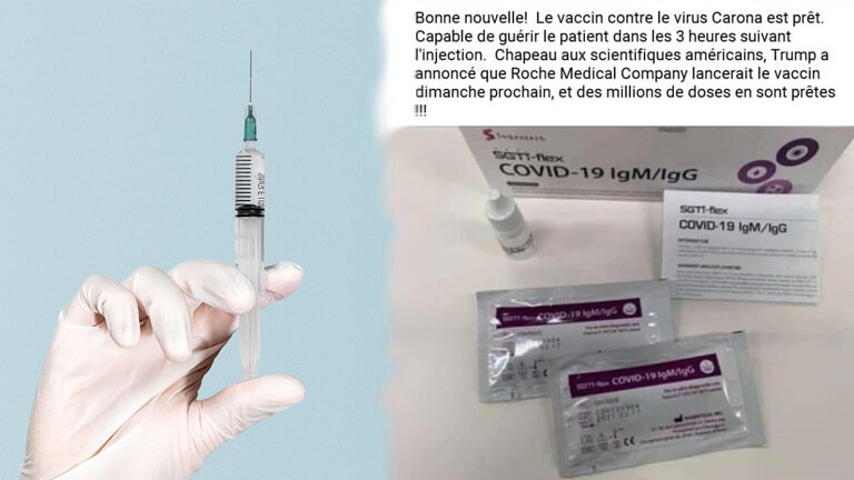 Attention à ce canular au sujet d’un vaccin contre la Covid-19