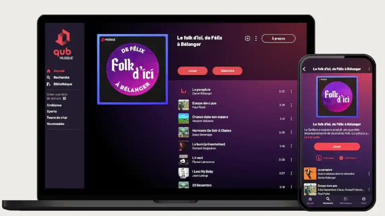 Un service de musique québécois pour concurrencer Spotify et Apple Music