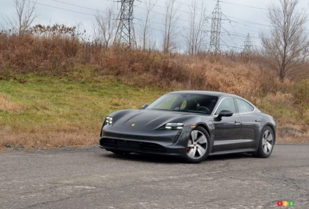 Essai (pas trop) hivernal de la Porsche Taycan 4S 2020