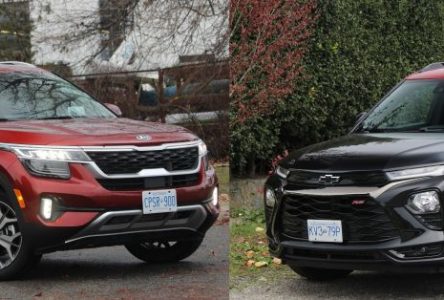 Comparaison : Kia Seltos 2021 vs Chevrolet Trailblazer 2021