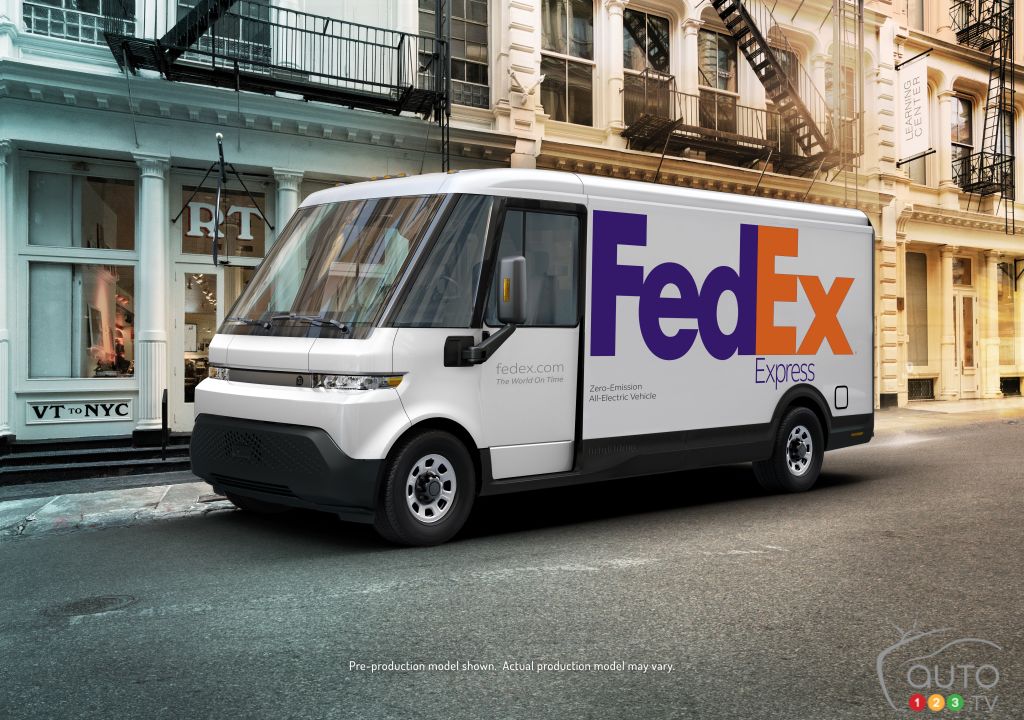 Uniquement des livraisons électriques pour FedEx en 2040